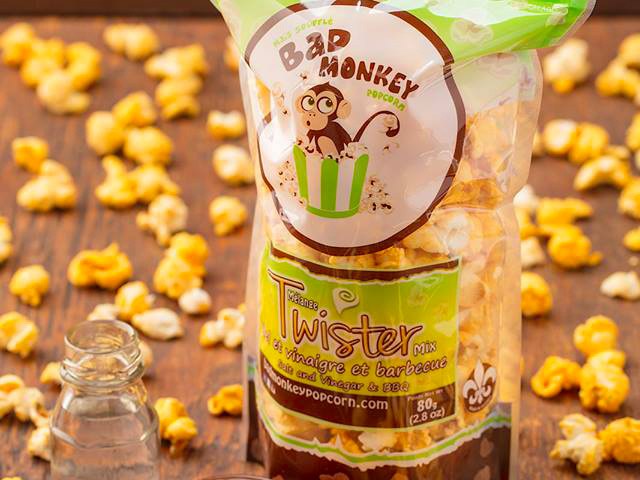 Bad Monkey's Bag of popcorn