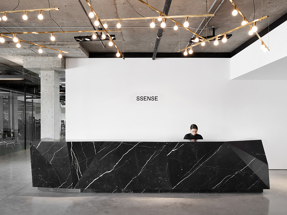 SSENSE Store entrance